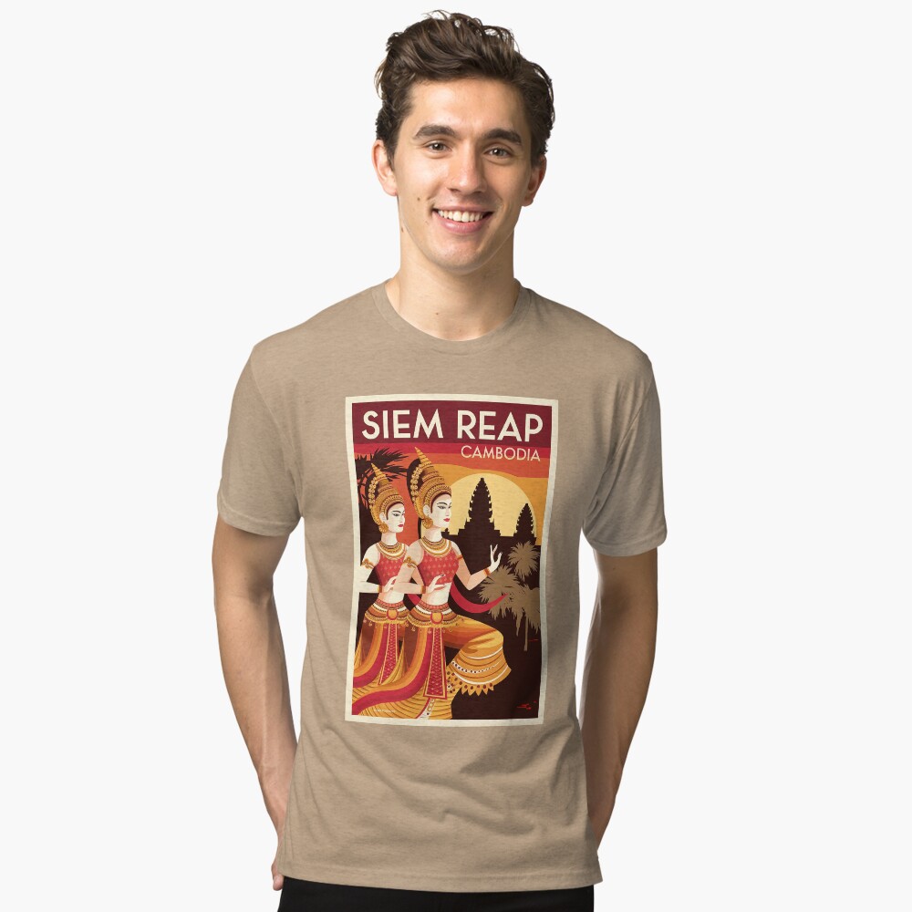 Item preview, Tri-blend T-Shirt designed and sold by TravelWish.