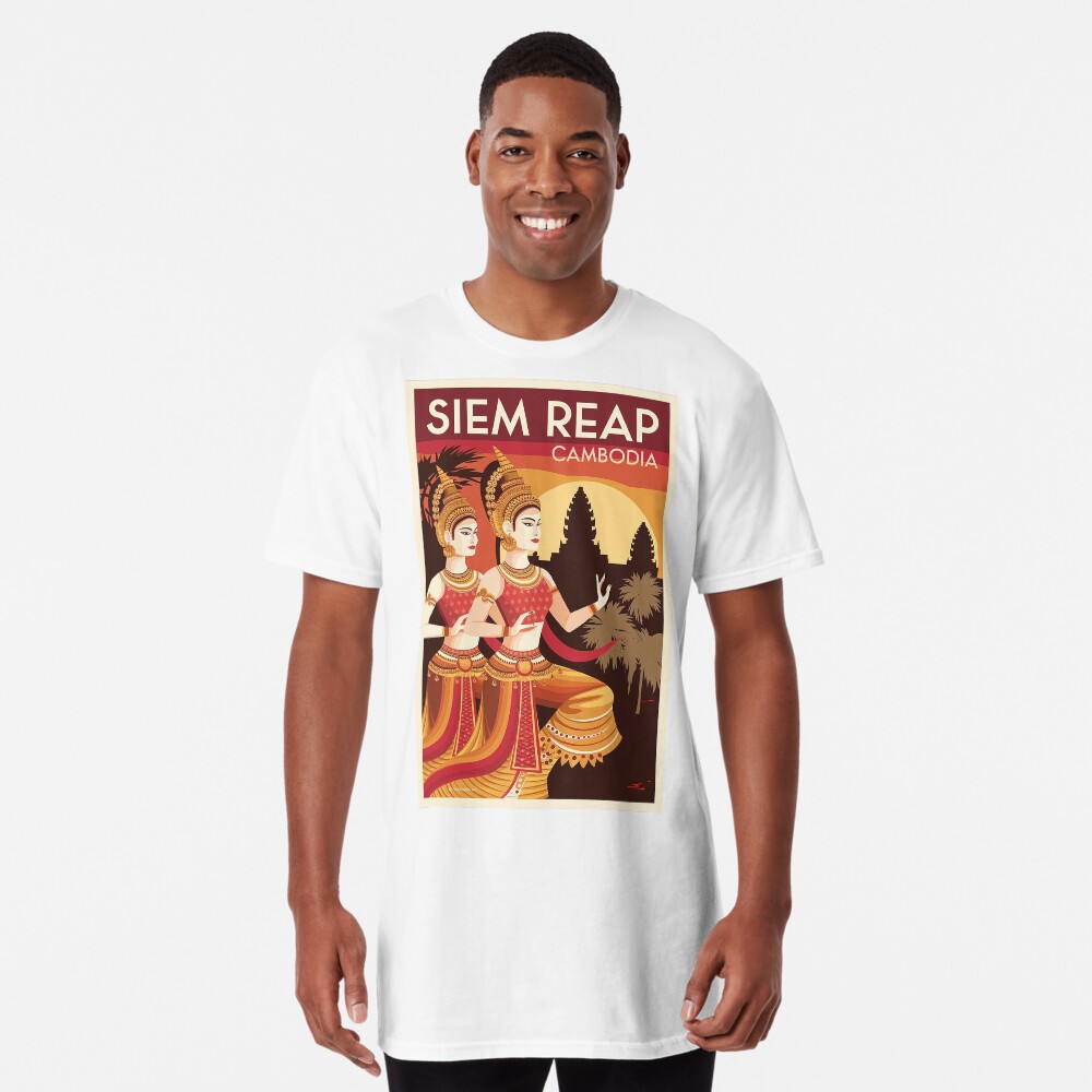 Item preview, Long T-Shirt designed and sold by TravelWish.