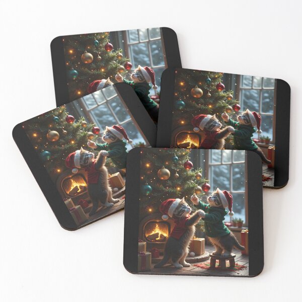 Item preview, Furry Friends and Christmas Lights Adventure designed and sold by ArtCreator2023.