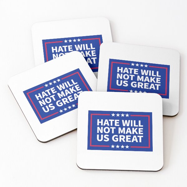 Item preview, Hate Will Not Make Us Great 1 designed and sold by RESIST47.