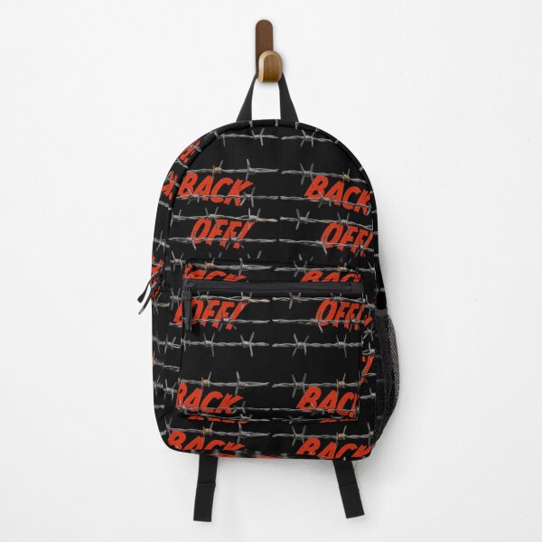 Item preview, Back Off!  behind barbed wire designed and sold by BIGPIX91011.