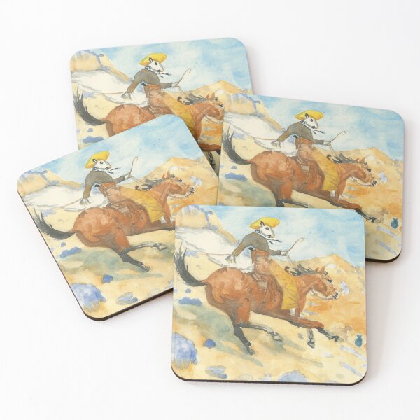 Item preview, Ghost Squirrel Cowboy on Hill, after Frederick Remington designed and sold by Jay Fogg.