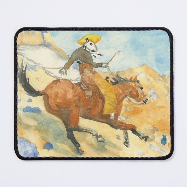 Item preview, Ghost Squirrel Cowboy on Hill, after Frederick Remington designed and sold by Jay Fogg.
