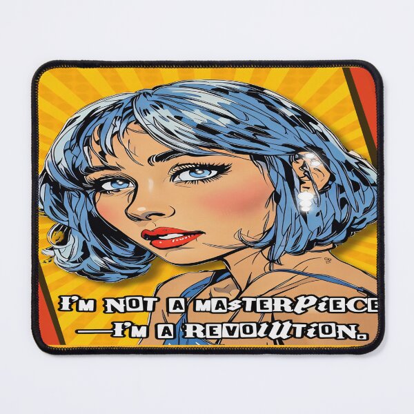 Item preview, Empowering Pop Art Revolution Portrait designed and sold by gleefulme.