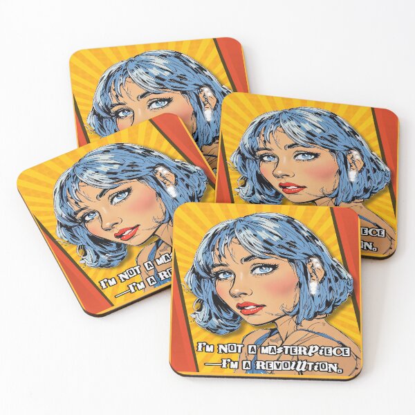 Item preview, Empowering Pop Art Revolution Portrait designed and sold by gleefulme.