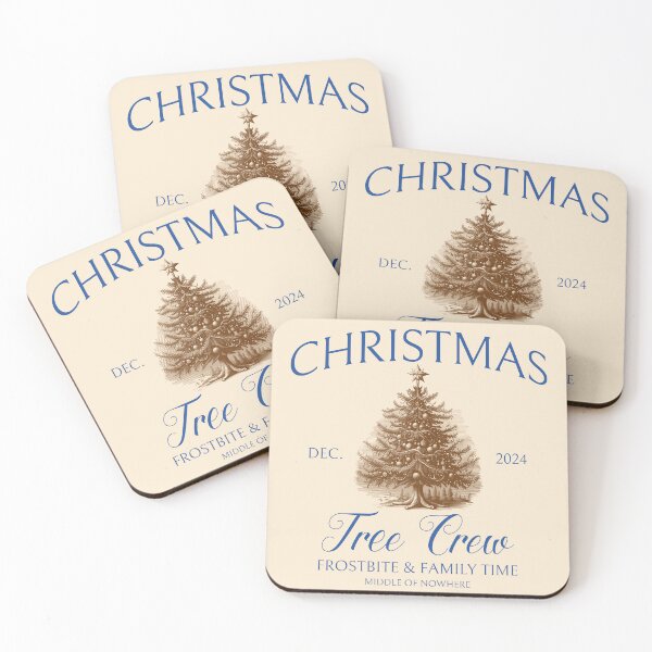 Item preview, Christmas Tree Crew Family Christmas Tree Cutting Xmas  designed and sold by chrisrivait.