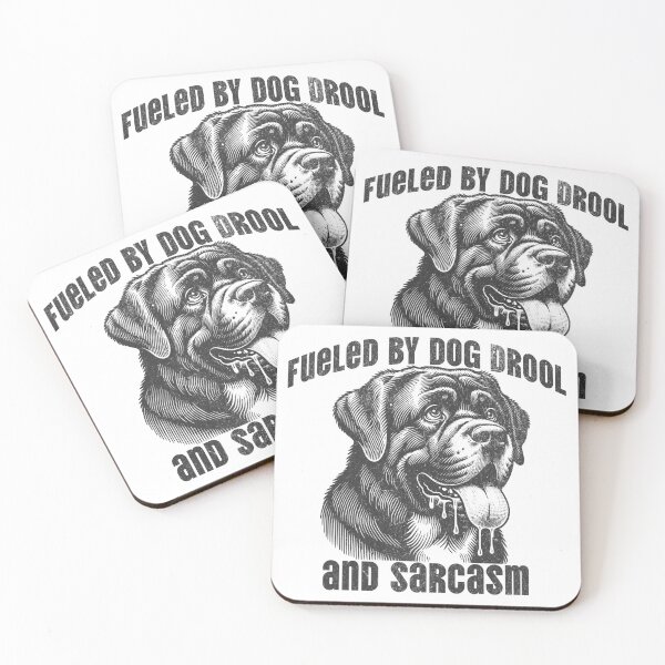 Item preview, Fueled by dog drool designed and sold by VariousGoodies.