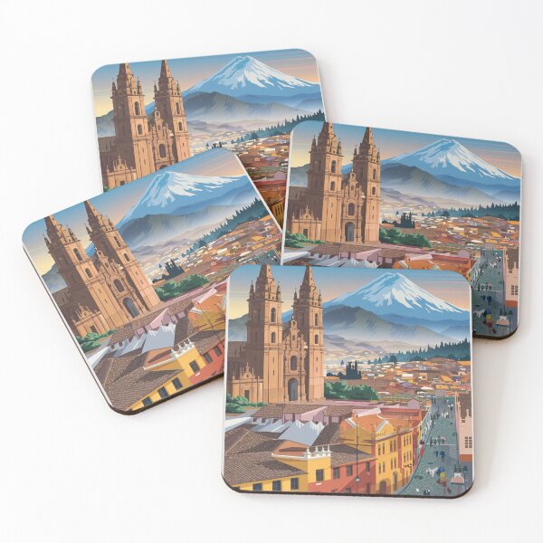 Item preview, Póster de viaje vintage de Quinto designed and sold by TravelerRat.