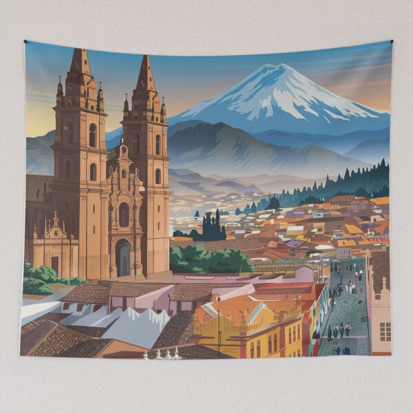 Item preview, Póster de viaje vintage de Quinto designed and sold by TravelerRat.