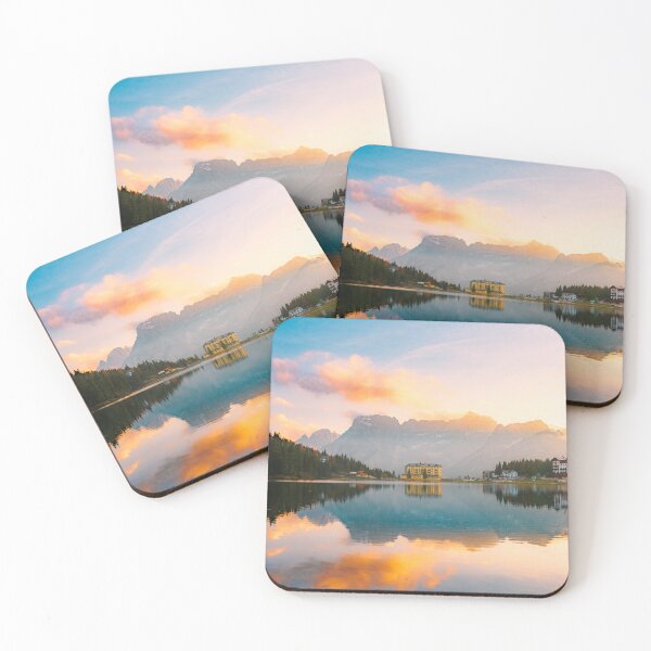 Item preview, Amazing colorful sunset Lago di Misurina, Italy designed and sold by Patrik Lovrin.