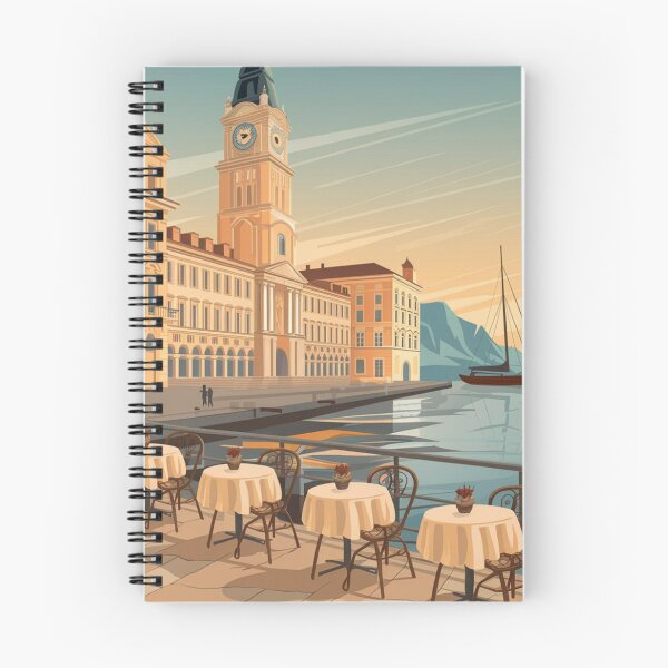 Item preview, Trieste Vintage Travel Poster designed and sold by TravelerRat.