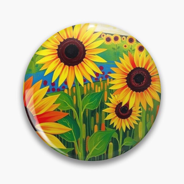Item preview, Sunflower and checks designed and sold by GasconyPassion.