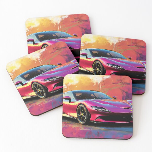 Item preview, Red Ferrari Roma IV designed and sold by AutoPopStudio.