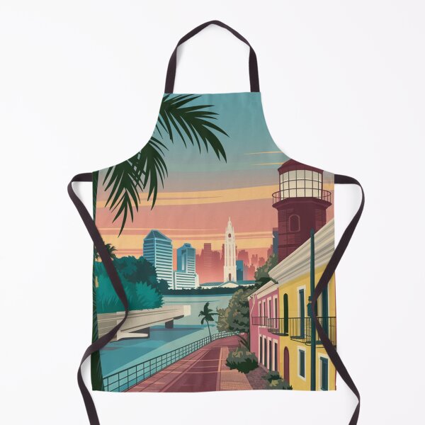 Item preview, Guayaquil Vintage Travel Poster designed and sold by TravelerRat.