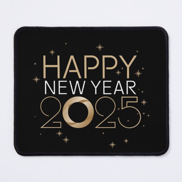Item preview, Happy New Year 2025 designed and sold by FunkyCatDesigns.
