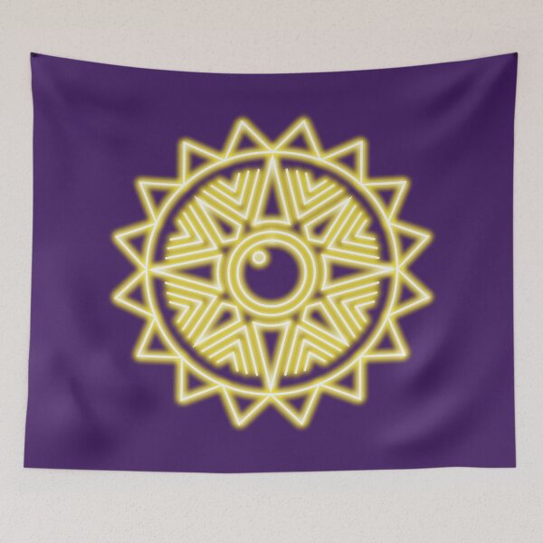 Item preview, Neon effect sun design #2 purple background designed and sold by PEB-creative24.