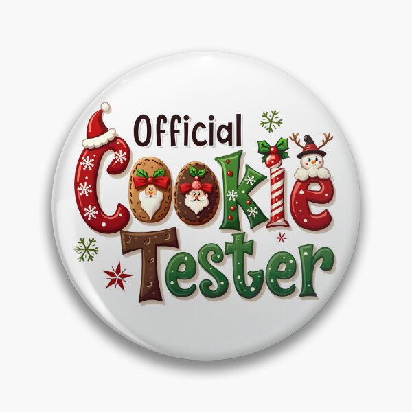Item preview, Christmas Official Cookie Tester designed and sold by naatala.