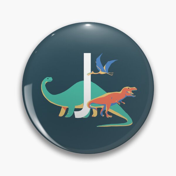 Item preview, Dinosaurs - Personalised J, Monogram, Initial, Name, Letter designed and sold by Nemki.