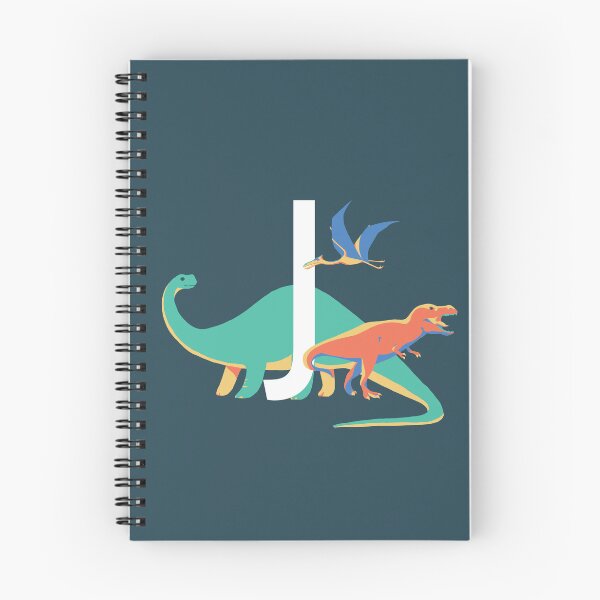 Item preview, Dinosaurs - Personalised J, Monogram, Initial, Name, Letter designed and sold by Nemki.