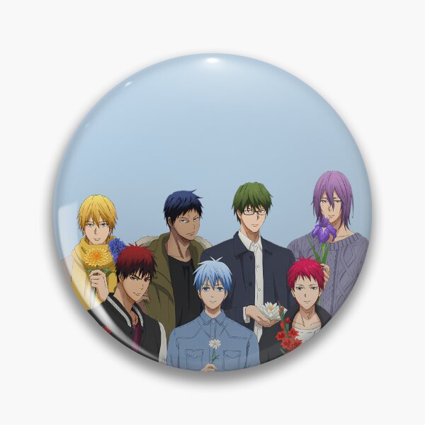 Item preview, Kuroko no Basket Characters designed and sold by NamaMerch.