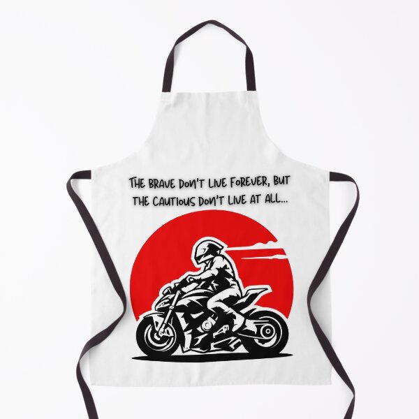 Item preview, MOTOBIKE - The brave don't live forever, but the cautious don't live at all... designed and sold by Buckyy-.