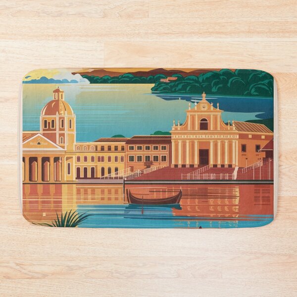 Item preview, Managua Vintage Travel Poster designed and sold by TravelerRat.
