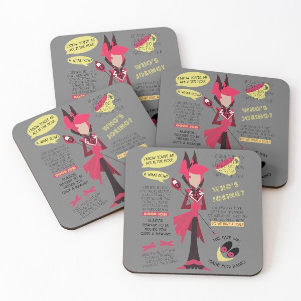 Item preview, Alastor Minimalist Quotes designed and sold by Kat-su.