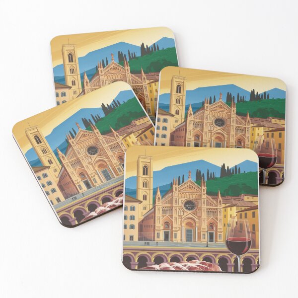 Item preview, Póster de viaje vintage de Parma designed and sold by TravelerRat.