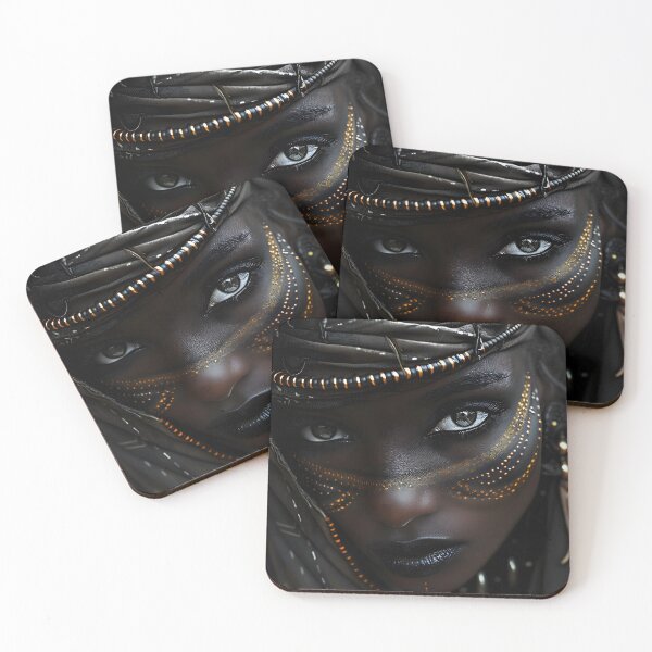 Item preview, Intricate Cultural Portrait of Enigmatic Female Figure designed and sold by Artessie.