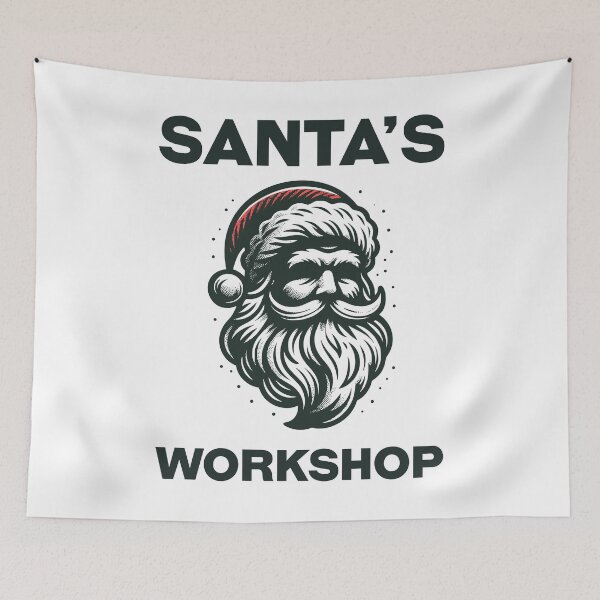 Item preview, Santa Workshop Design designed and sold by Vector Vibes.