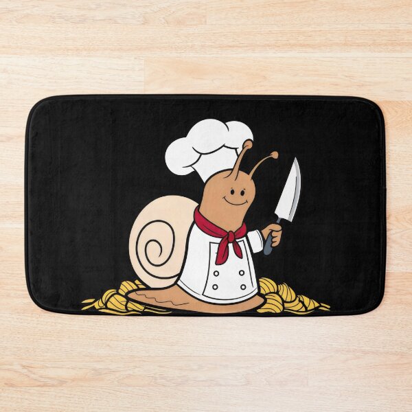 Item preview, Funny Snail Chef – Slowest Cook in the Kitchen Humor designed and sold by Pastel-Pulse.