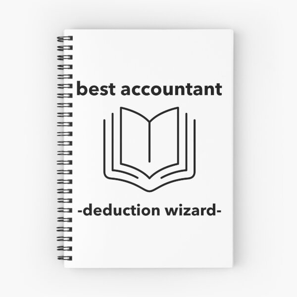 Item preview, Best accountant, deduction wizard designed and sold by FirstTimeTees.