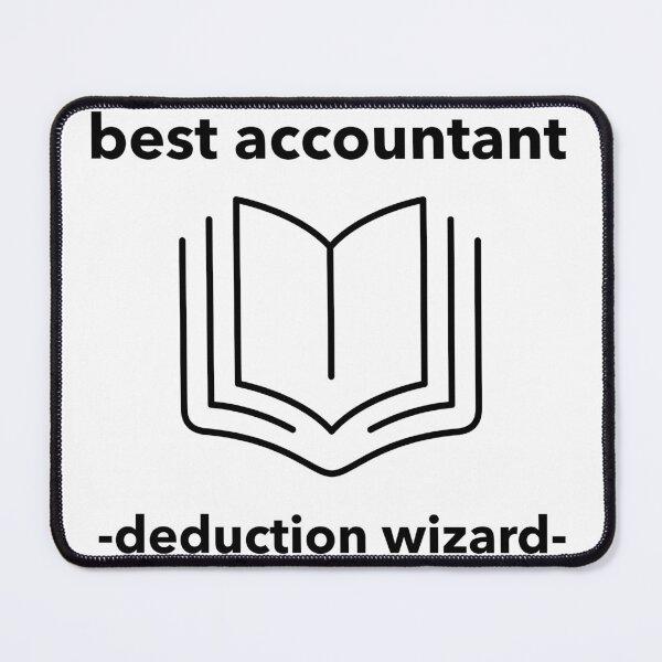 Item preview, Best accountant, deduction wizard designed and sold by FirstTimeTees.