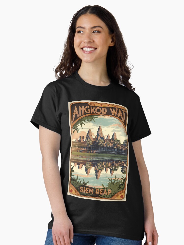 Thumbnail 2 of 7, Classic T-Shirt, Angkor Wat Siem Reap, Cambodia designed and sold by TravelWish.