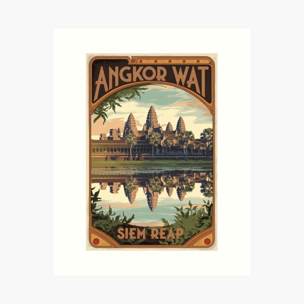Item preview, Angkor Wat Siem Reap, Cambodia  designed and sold by TravelWish.