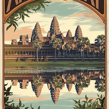Artwork thumbnail, Angkor Wat Siem Reap, Cambodia by TravelWish