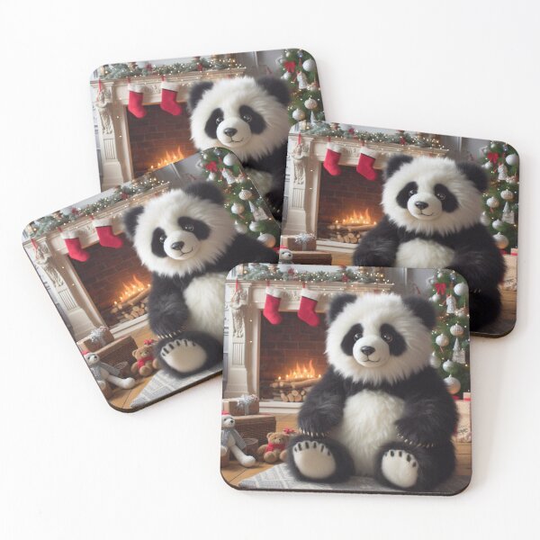 Item preview, Christmas Fluffy Panda designed and sold by Endeva4eva.