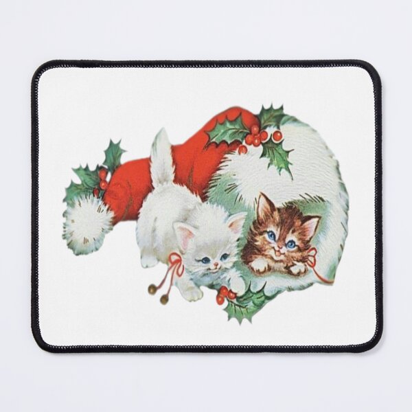 Item preview, Vintage Christmas Cats designed and sold by Pixiedrop.