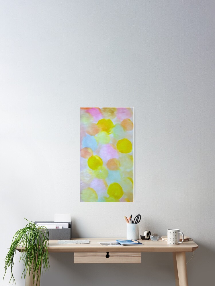 Thumbnail 2 of 3, Poster, Celestial Orbs 1 designed and sold by OneDayArt.