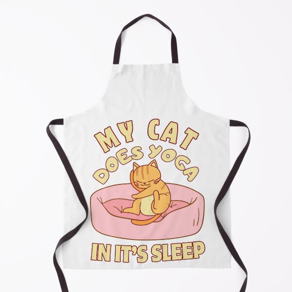 Item preview, My cat does yoga in its sleep designed and sold by BritishDelights.