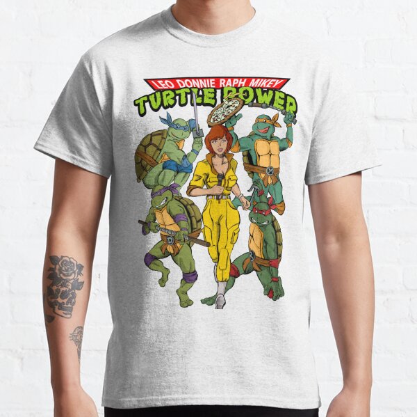 Men's Teenage Mutant Ninja Turtles 1984 Heroes T-Shirt - Athletic Heather -  Large