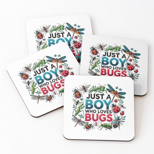 Item preview, Just a Boy Who Loves Bugs Earth Boys Bug Lover Funny Insect  designed and sold by DrawHandArt.