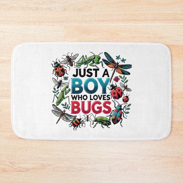Item preview, Just a Boy Who Loves Bugs Earth Boys Bug Lover Funny Insect  designed and sold by DrawHandArt.