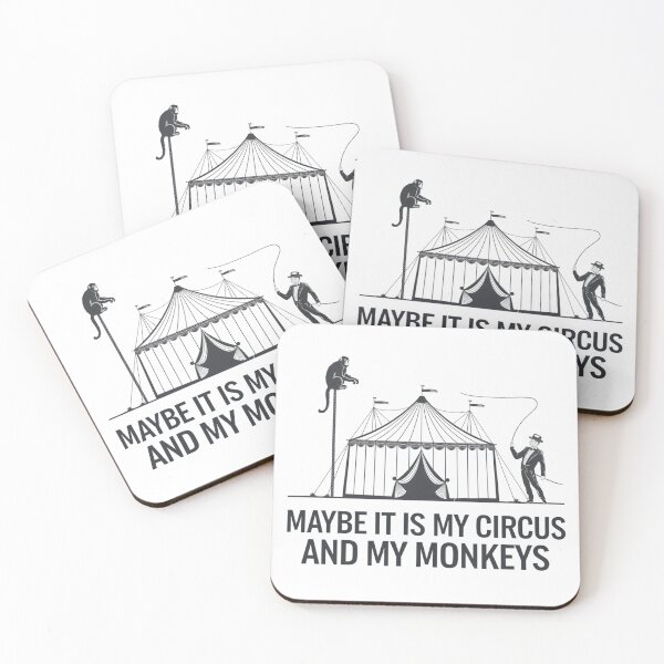 Item preview, Maybe IT IS my Circus and My Monkeys designed and sold by FunkyCatDesigns.