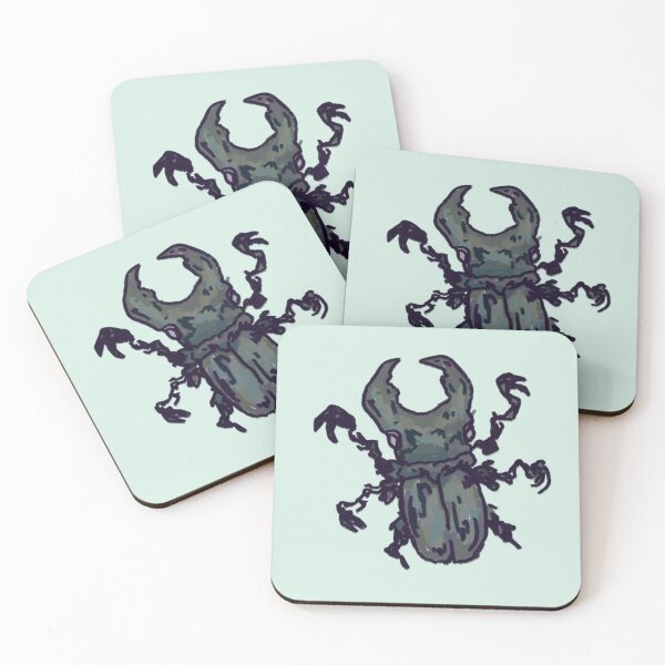 Item preview, blue chomper beetle designed and sold by small things club.