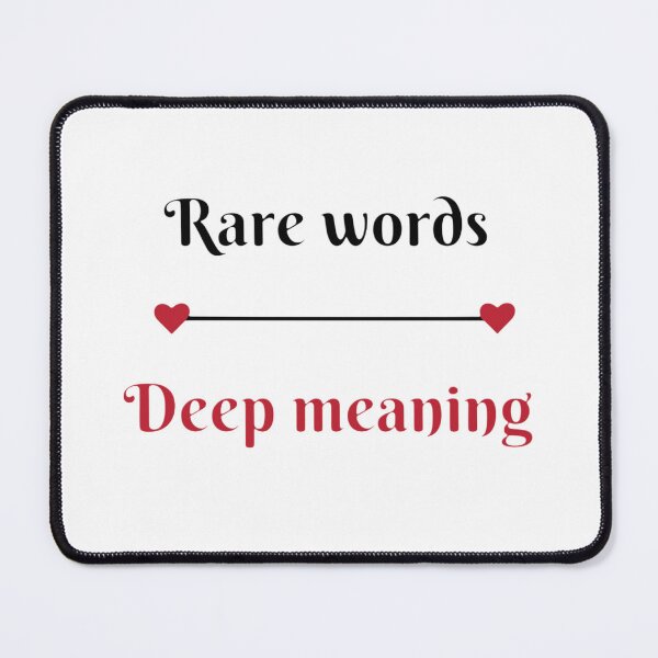 Item preview, Rare words and deep meaning designed and sold by SWAR89.
