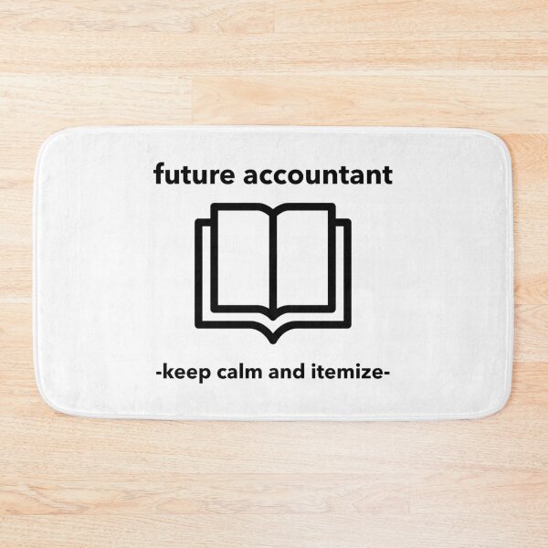 Item preview, Future accountant, keep calm and itemize designed and sold by FirstTimeTees.