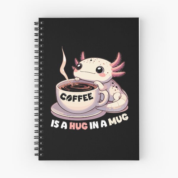 Item preview, Axolotl Coffee Hug Mug Gift designed and sold by Pineapple-Tree.