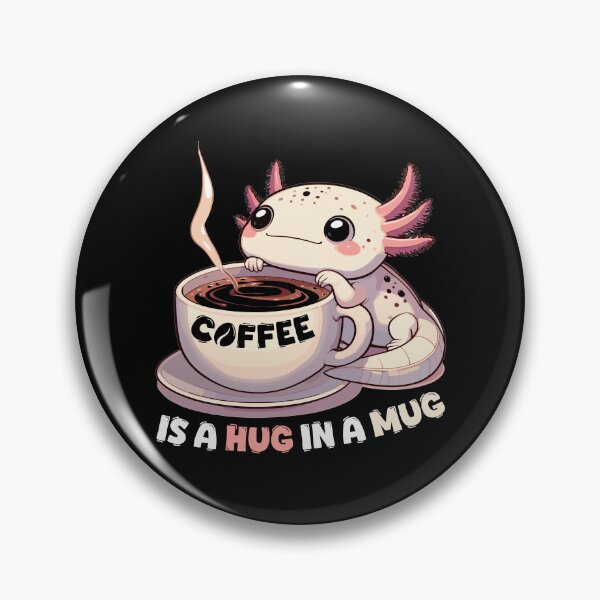 Item preview, Axolotl Coffee Hug Mug Gift designed and sold by Pineapple-Tree.