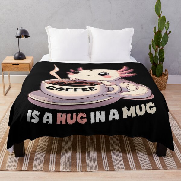 Item preview, Axolotl Coffee Hug Mug Gift designed and sold by Pineapple-Tree.